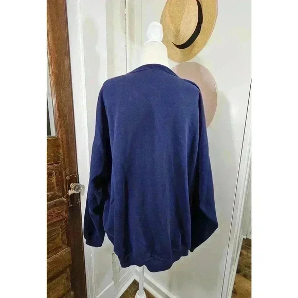 Vintage Disney Store Tigger Size XL Navy Crewneck Sweatshirt - Picture 2 of 7